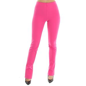 PANTALONE CON SPACCHI FUXIA
